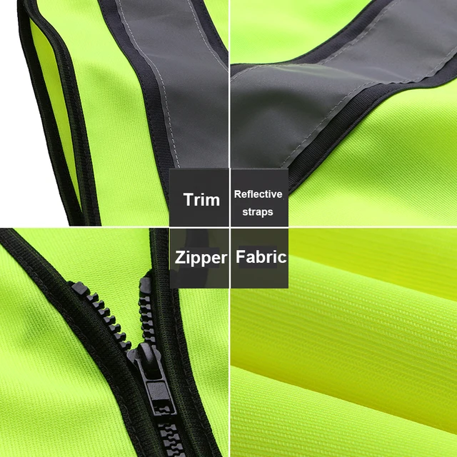 Hi Vis Multi-Pocket Safety Vest