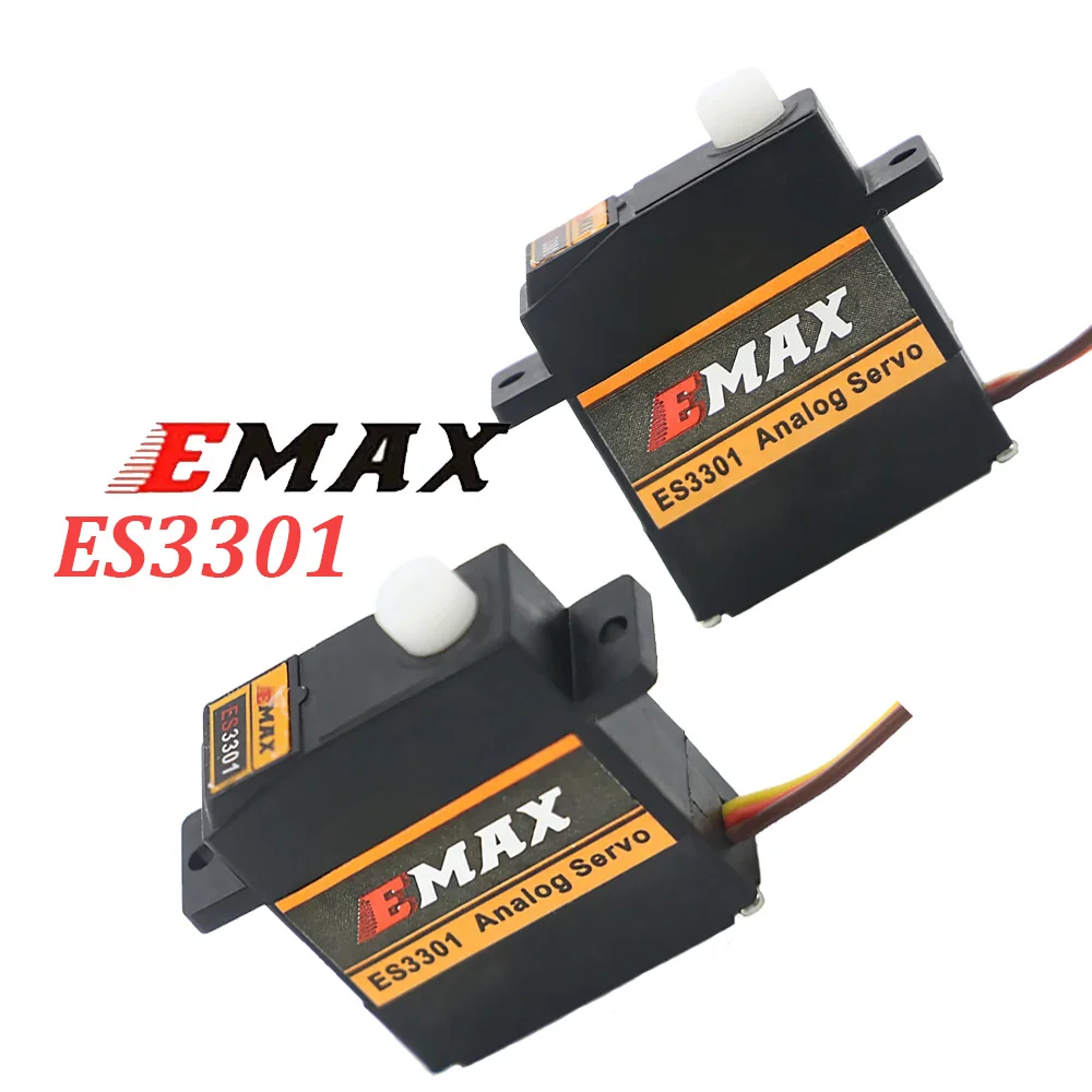 

Emax ES3301 9 мм 4,8-6 в аналоговый/цифровой сервопривод металлическая Шестерня для радиоуправляемого планера радиоуправляемого самолета радиоуправляемого дрона