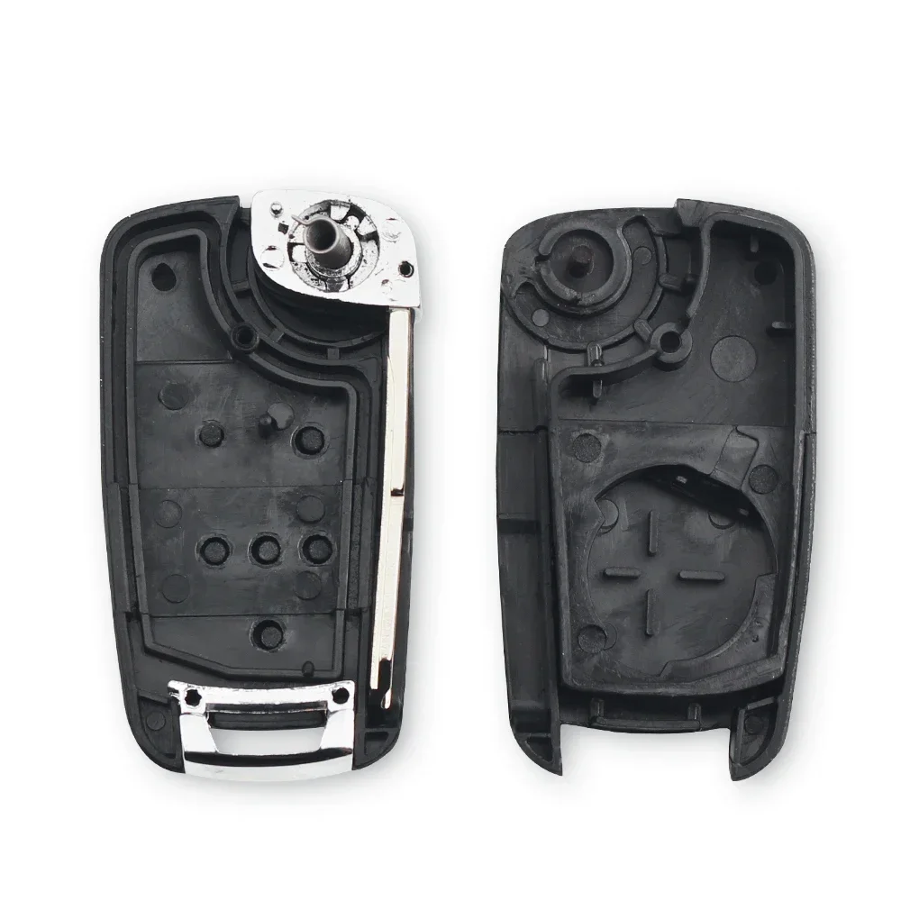 Chevrolet Spark 2012- 3 Buttons Replacement Folding Remote Car Flip Key Shell Blank Uncut Blade Case