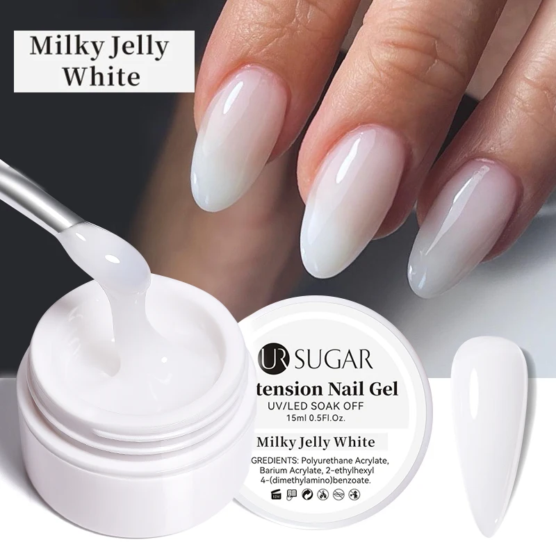 milky jelly white