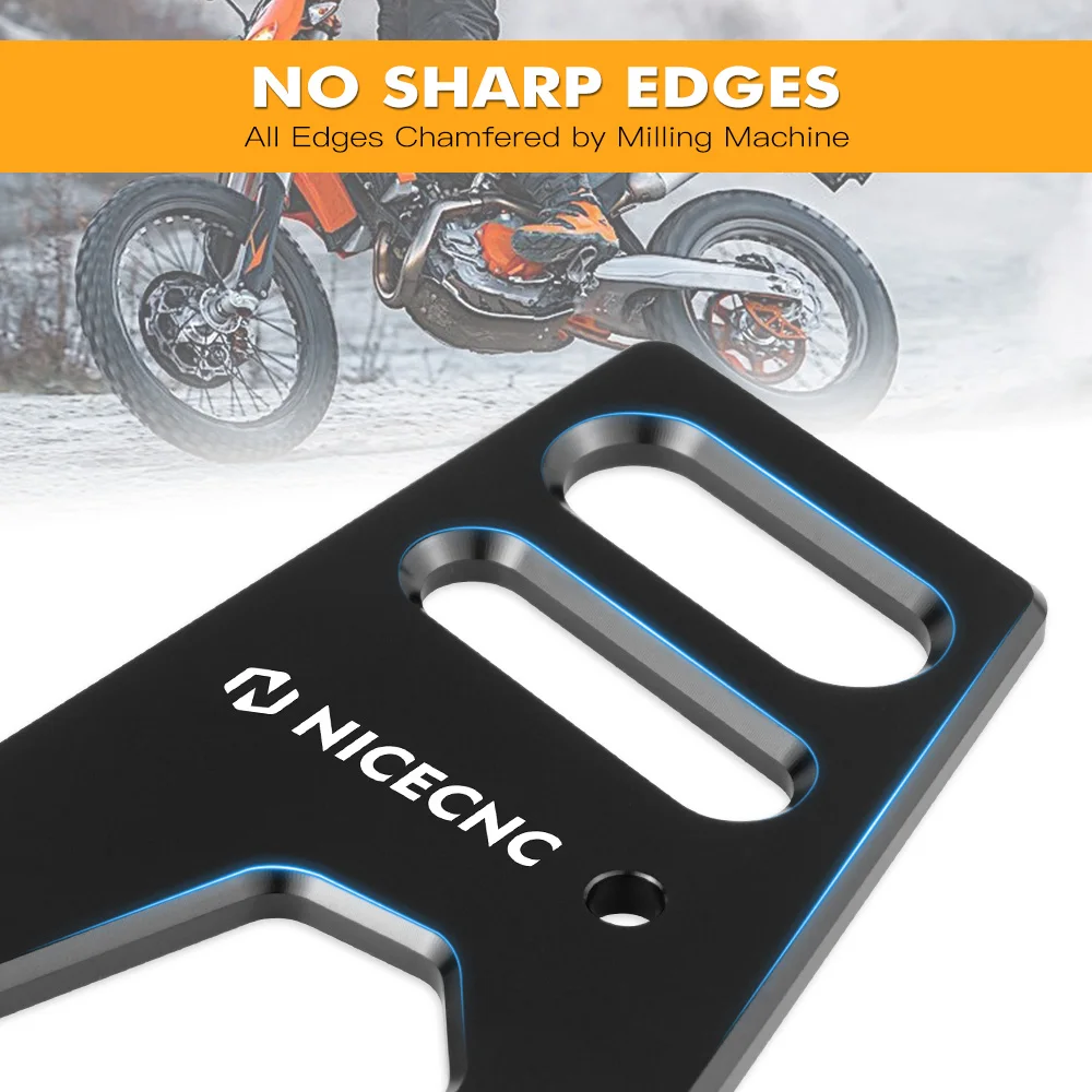 Für KTM 690 Enduro/R SMC/R 2008–2024, Fersenschutzabdeckung, geräuschlose Taschen, Montagehalterung, Husqvarna 701 2016–2023, GasGas ES/SM 700 – Detail 5
