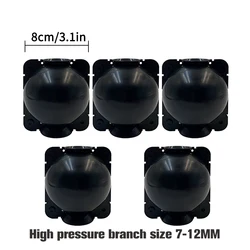 5 - Pack Reusable Plant Rooting and Propagation Balls (Black 8cm)