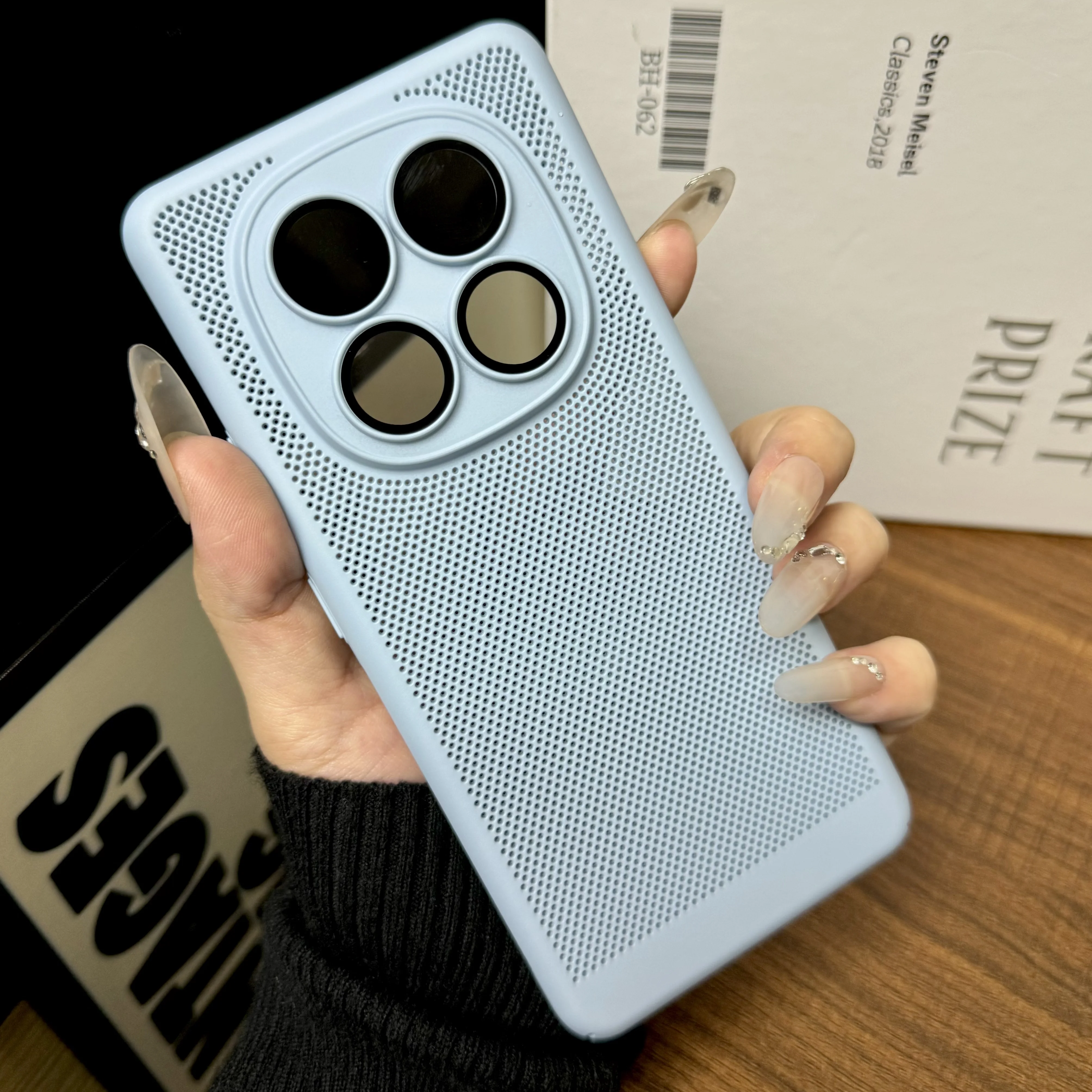 Heat Dissipating Shockproof Hard Case with Mesh Armor and Lens Protector
