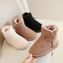Fashion Children Casual Snow Boots Baby Boys Girls Short Boots Winter Kids Running Sport Shoes Warm Child Sneakers CSH1494