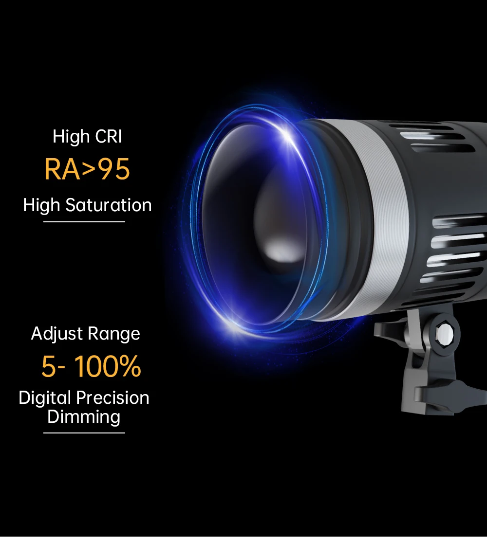 30W Photography LED Video Light Daylight-Balanced Sun Lamp for Softbox Lighting Portrait Flash Studio Accessories Youtube Live