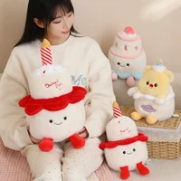 New Cartoon Egg Stuffed Toy Expression Food Bread Toast Series Breakfast Doll Fun Decoration Pillow Baby Comfort Doll Xmas Gifts 3