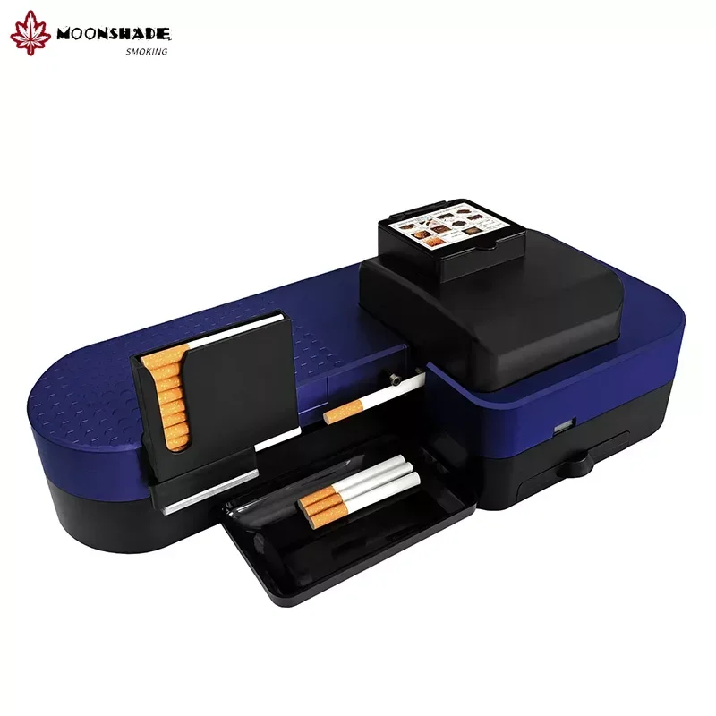 

6.5mm 8mm Automatic Cigarette Machine Produce 10 Cigarettes At Once Tobacco Filling Maker Rolling Tray Smoking Accessories