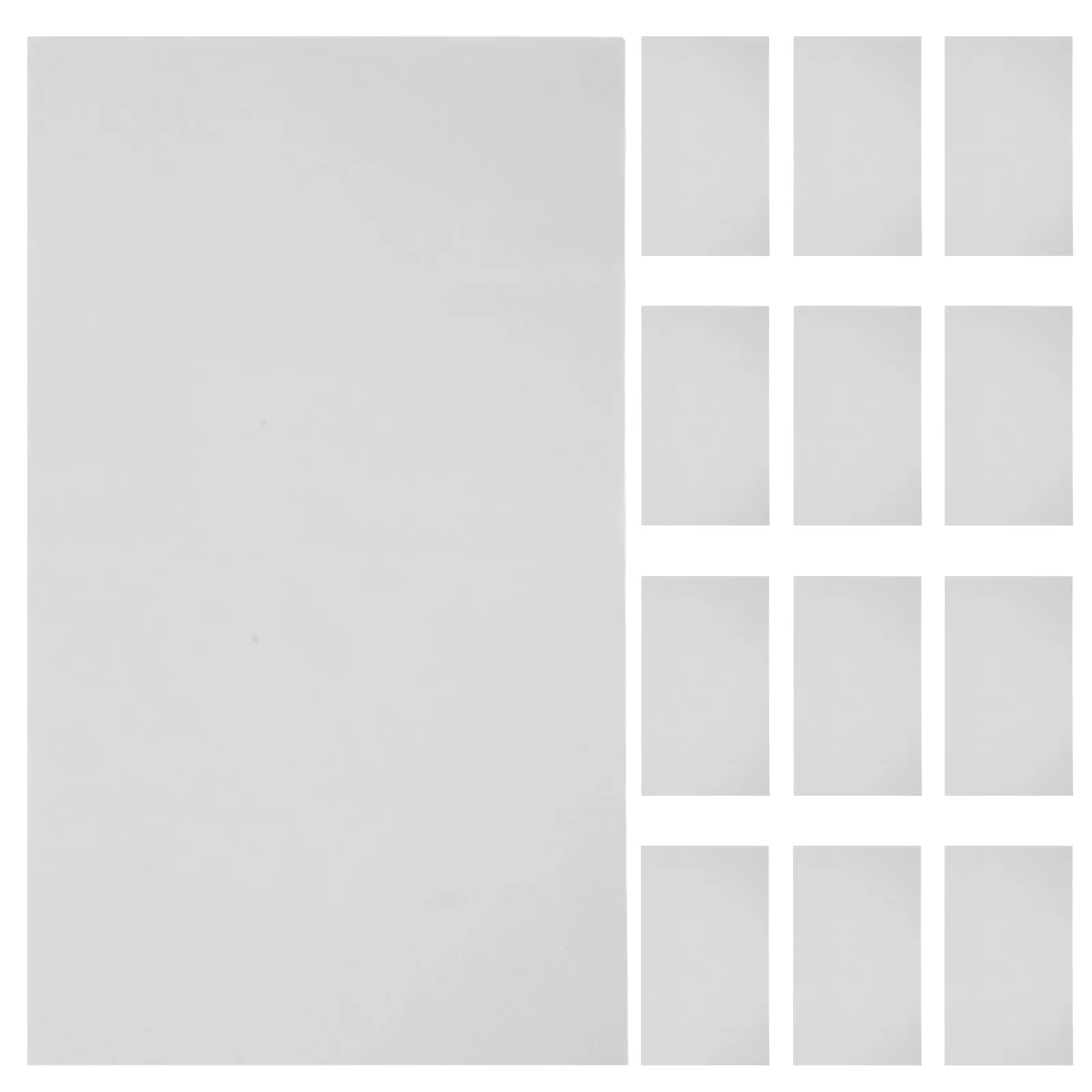 50개입 신문지 포장지, 고중량 무지 공예용 종이, 그림 그리기, 스케치, 포장, 배송, 깨지기 쉬운 물건 포장용