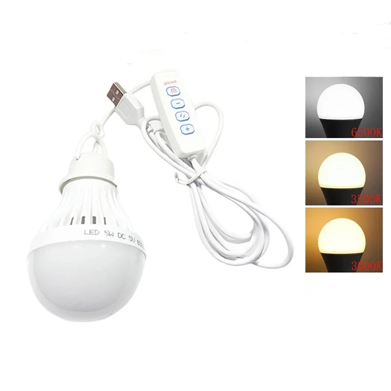 รูปสินค้า LED ไฟฉาย 3 สี ปรับความสว่างได้ สำหรับแคมป์ปิ้งและกิจกรรมกลางแจ้ง