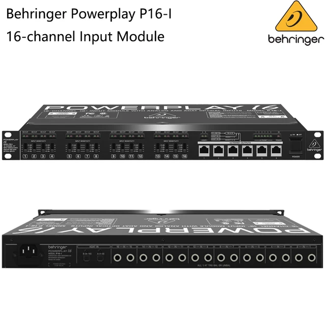 Behringer powerplay P16-M 16チャンネルデジタルパーソナルミキサー 