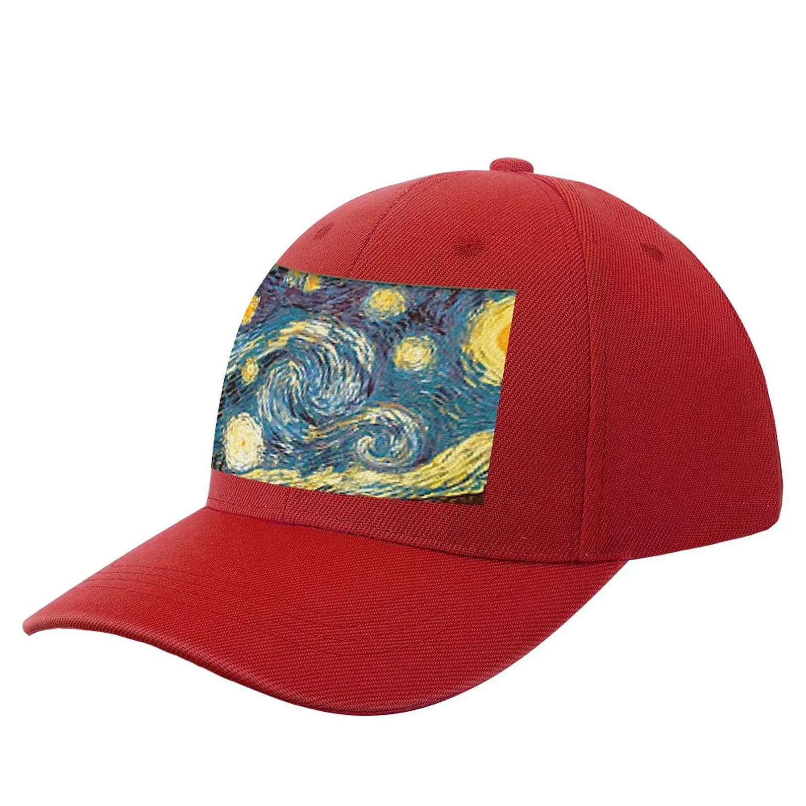 

Vincent Van Gogh's Starry Night - An Icon of Modern Art Baseball Cap Hood Sunscreen Fluffy Hat Hat For Man Women'S