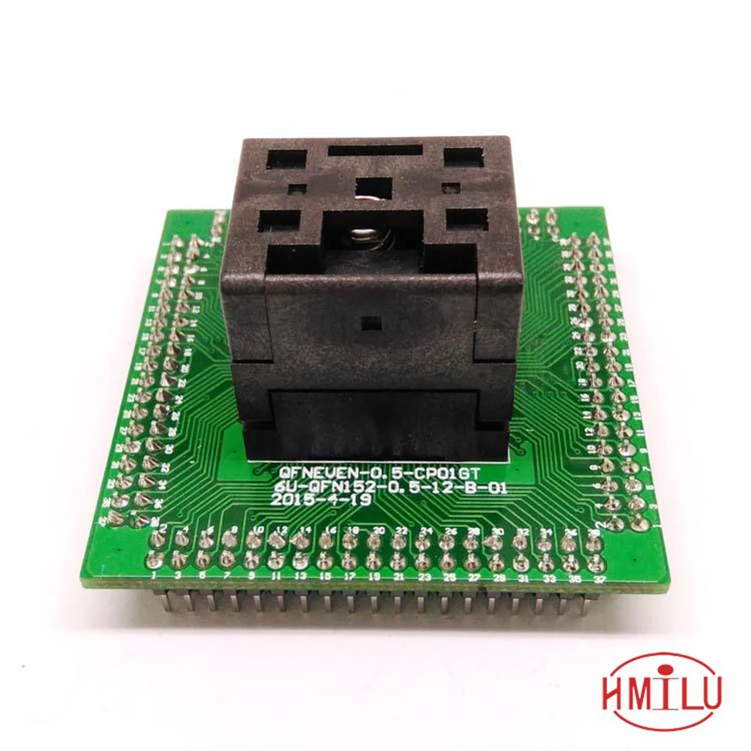 

QFN 72 programming adapter clamshell to dip 72 flash Test socket Chip Size 10*10 IC550-0724-018-G adapter