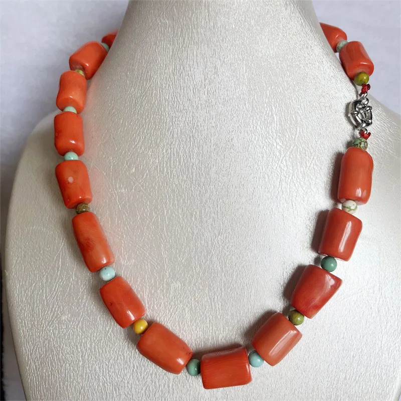 Collana In Pietre Naturali 18 Pollici - Perle 8mm, Con Scatola Regalo - Benefici E Bellezza