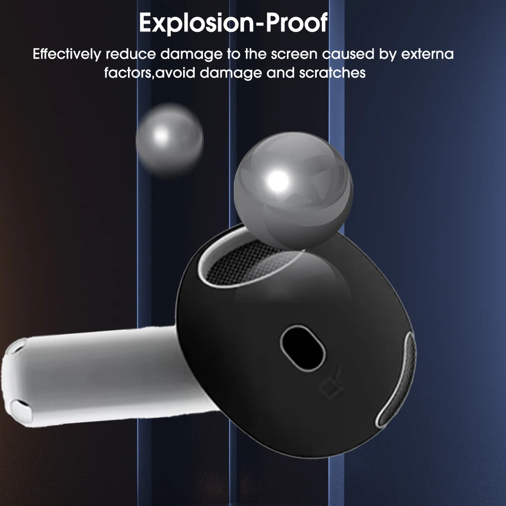 Anti-Rutsch-Ohrabdeckung aus Silikon, Schutzhülle für Apple AirPods 4, Ersatz-Schutzhülle für AirPods 4 Zubehör. – Detail 10