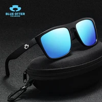 BLUE OTTER Polarized UV-Protective Anti-Glare Square Unisex Sunglasses - HD Vision for Sports & Daily Use BT05 - Image 2