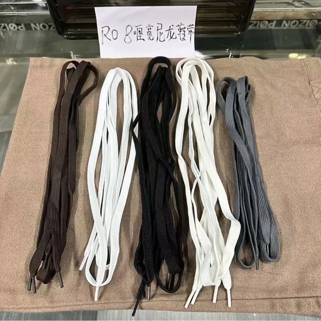 남성용 하이 스트리트 릭 신발 끈, 점보 신발 끈, 넓은 신발 끈, 운동화 부츠 끈, 1 쌍