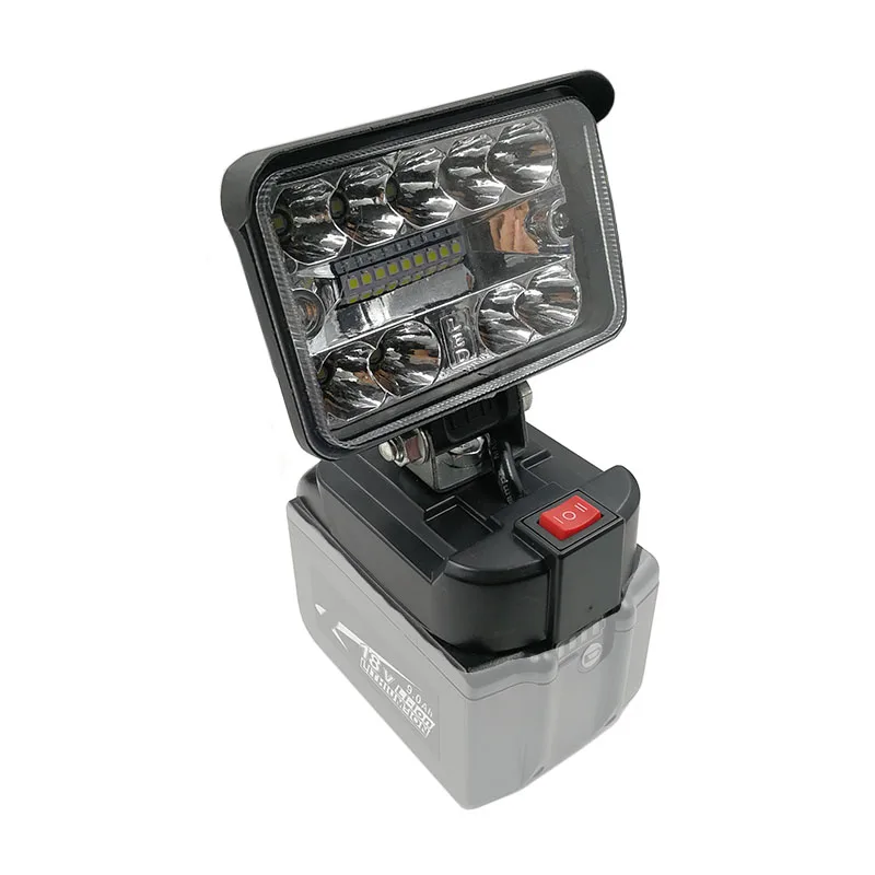 LED Work Lights Flashlights Electric Torch Spotlight for Makita Lamp 18V Li-ion Battery Adapter BL1815 BL1830 BL1850 BL1860 3