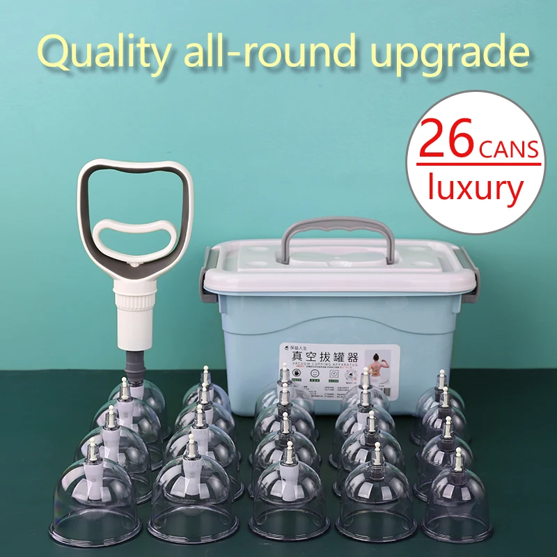 Cupping Therapy Set Vacuum Cupping Vacuum Cupping massage device Set Suction Cups Massage Physiotherapy Jars Chinese Medicine An 2