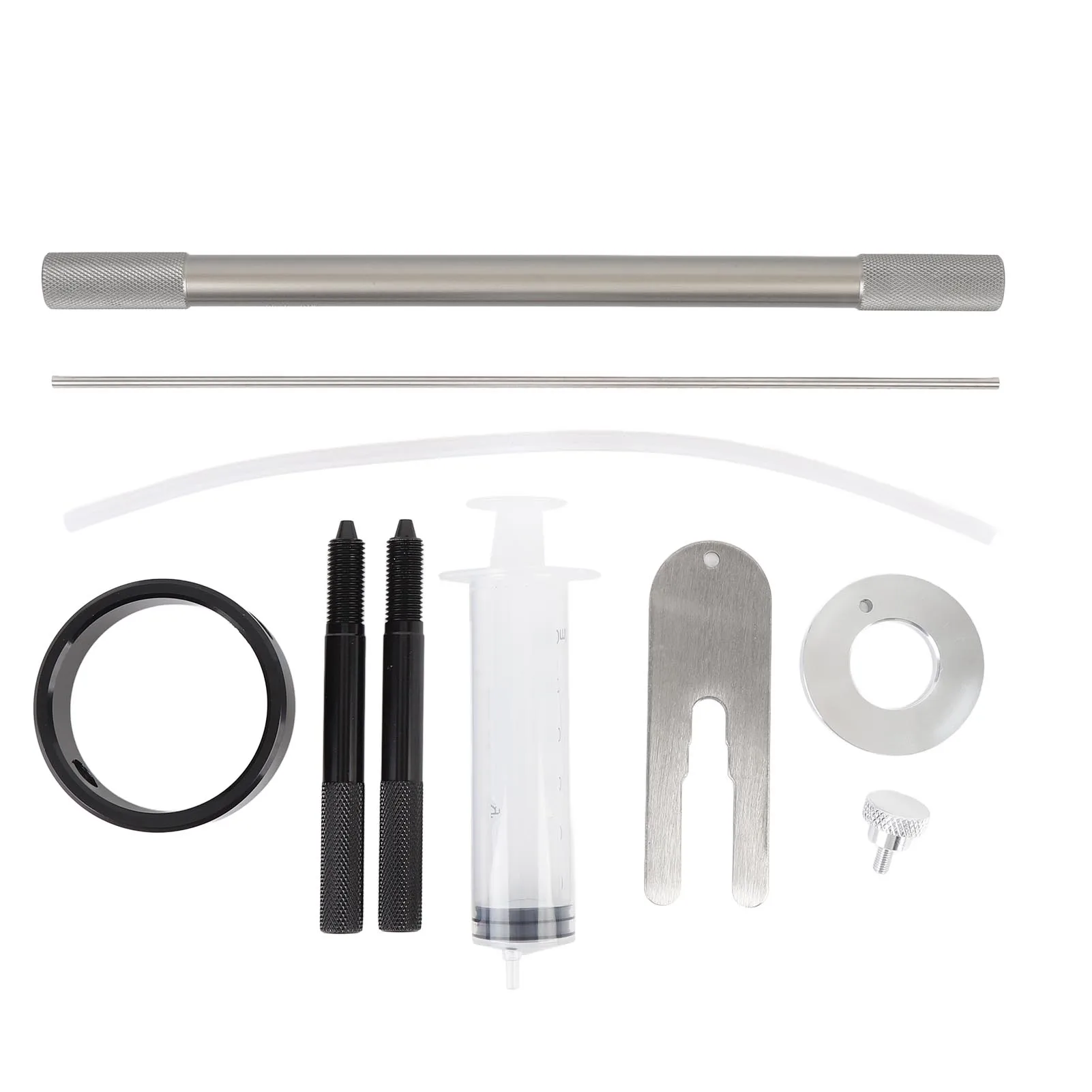 Motorcycle Fork Maintenance Tool Set Fork Service Tool Kit Metal Damper Rod Tool for Most Regular Cartridge and Inverted Forks