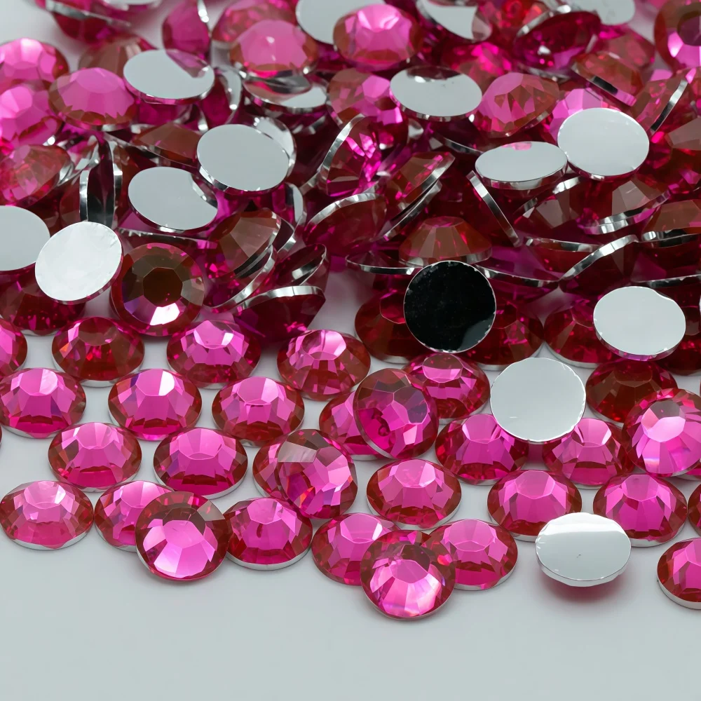 High Transparent Flat-Bottom Resin Diamonds for Nail Art and Jewelry Crafting