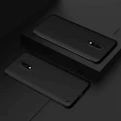 Ultra Thin Candy Color Matte Hard Plastic Frameless Phone Case - OnePlus Turbo 6 (Black)