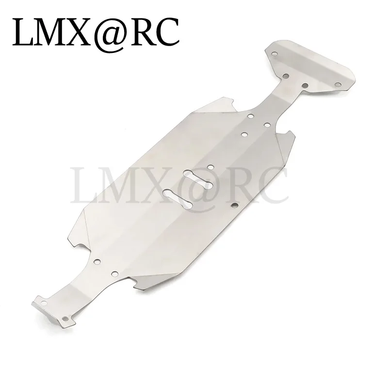 LMX XV02 Stainless Steel Chassis Armor Protection Anti-Skid Plate For 1/10 RC Car TAMIYA XV-02