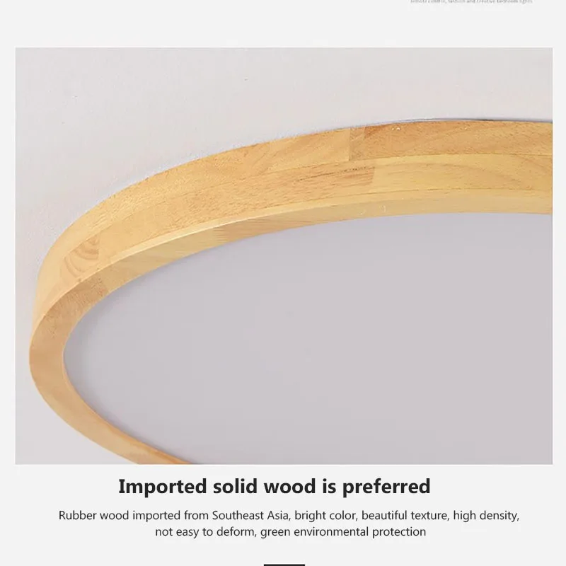 Nordic LED Wooden Ceiling Lights Modern Acrylic Lampshade For Living Room Bedroom led ceiling light ceiling light
