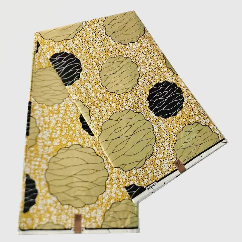 Item D4-5 Choose party dress wax print fabric holland golden wax cotton