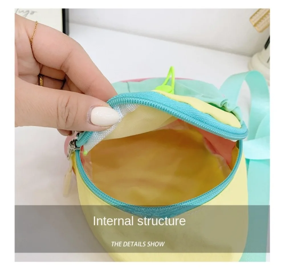 Niedliche Nylon-Brusttasche für Kinder, Farblich Abgestimmte Leichte Schultertasche, Umhängetasche für Outdoor-Aktivitäten – Detail 20