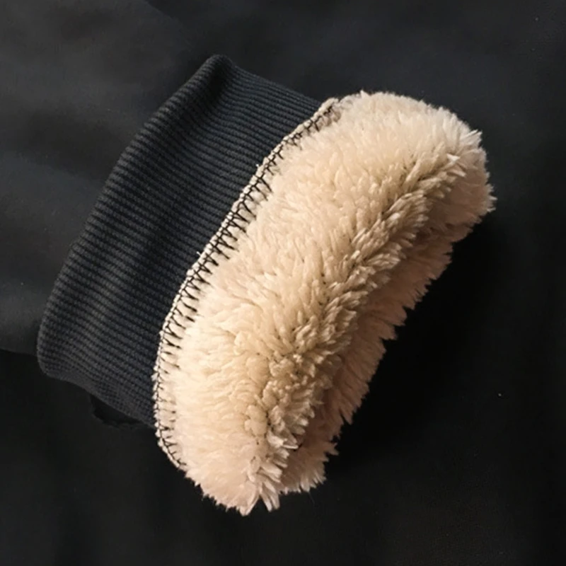 الخريف والشتاء الدافئة القطبية الصوف البلوز الرجال...