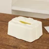 Creative Plastic Tissue Box,Living Room, Bedroom, Bathroom Decoration Paper Drawer, High-end Hotel Restaurant Napkin Storage Box 5