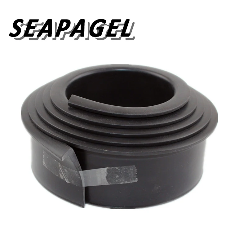Proteggi Passaruota Hovom In Silicone – 2 Strisce Per Archi Sopracciglio Auto, Anti-collisione, Universali, Nere, 39x3.5 Cm