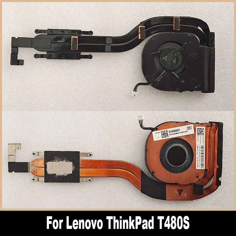 

Новый оригинальный вентилятор для охлаждения процессора Lenovo ThinkPad T480S вентилятор радиатора 01HW698 01HW697 01HW699 01LV695 100% протестированный