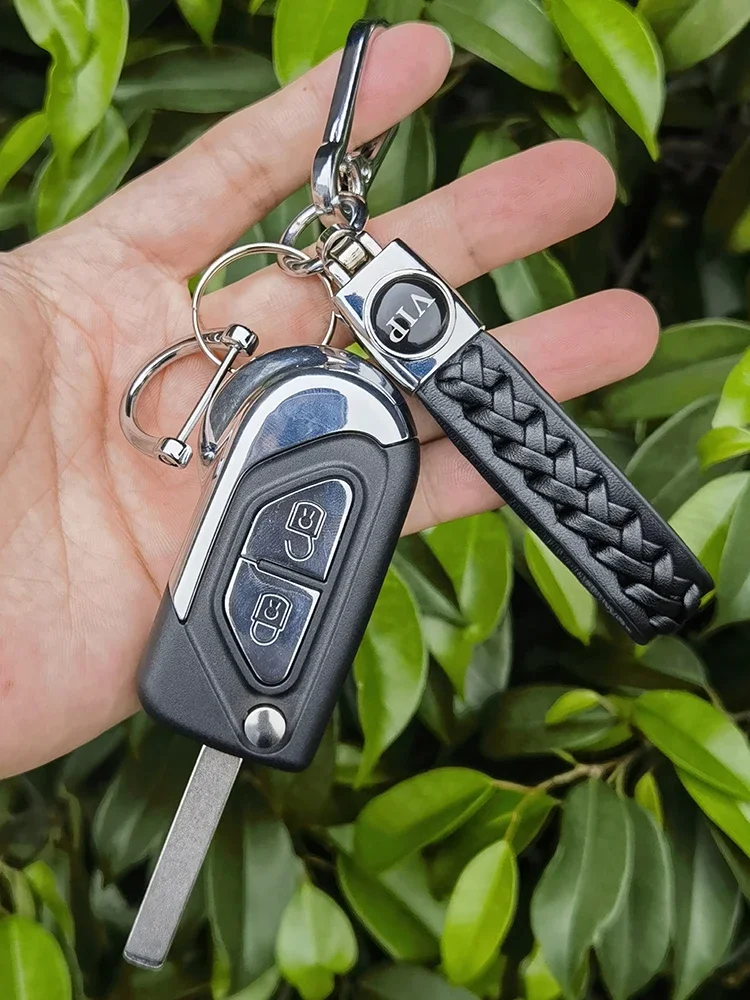 Car Auto 3 Buttons Flip Remote Key Fob Shell Case Black Replacement Fit