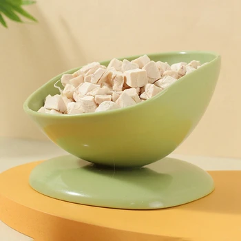 Tilted Raised Posture Cat Food Bowl Neck Protection Anti Vomiting 15 Degree Elevated Slanted Stand Pet Bowls for Cats Puppies 3