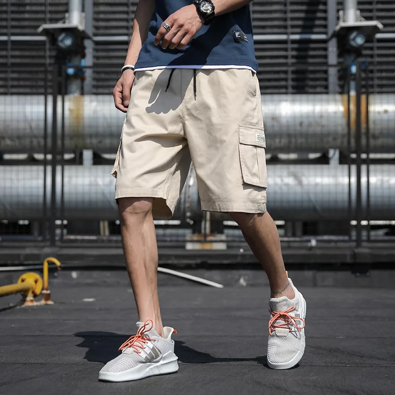 Summer Casual Shorts Men New Cotton High Quality Cargo Men's Multi-pocket Short Pants Male Clothing