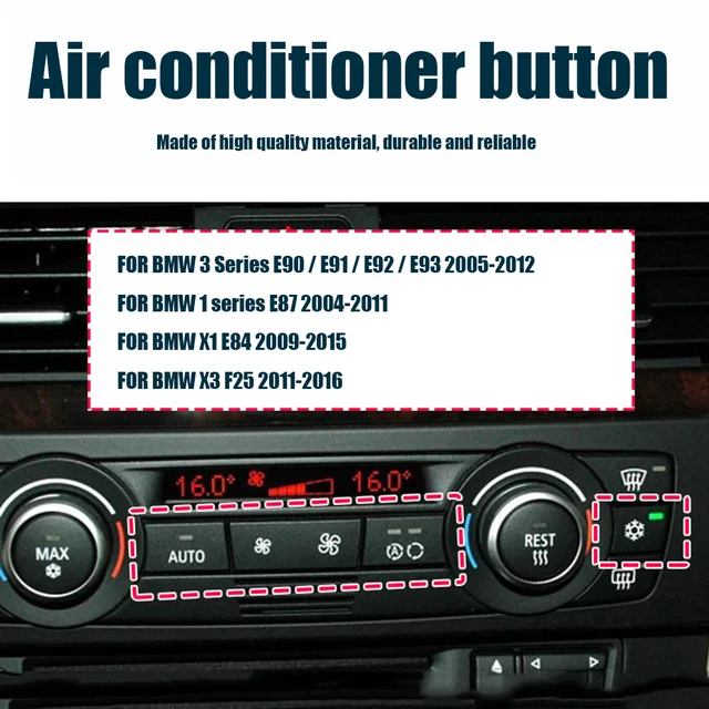 【送料無料】BMW 車ヒーター気候制御風量空調スイッチファンボタンキャップカバー交換 F10 F11 F02 F06 F07 F18 : Xwang store 車ヒーターの気候制御 交流エアコンスイッチファンボタンカバーキャップと互換性があります BMW  F01 F02 F06 F07 F10 F11 F12 5&frasl;6&frasl;7シリーズ (Color Name : B 12Pcs) : 車＆バイク