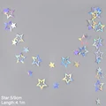9cm star garland