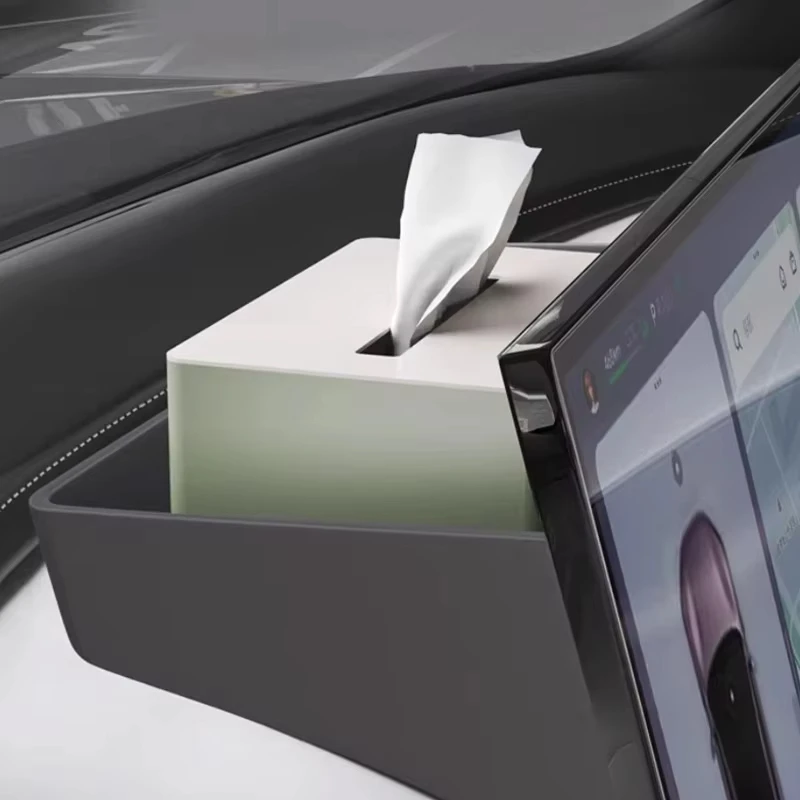 Für BYD Sealion 7 2024-2026: Mittelkonsolen-Aufbewahrungsbox & Taschentuchhalter für den hinteren Bereich – Auto-Innenraumzubehör – Detail 3