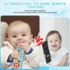 Baby remote control toy, simulated mobile phone, early education puzzle button, (requires preparing two No. 7 batteries) 2