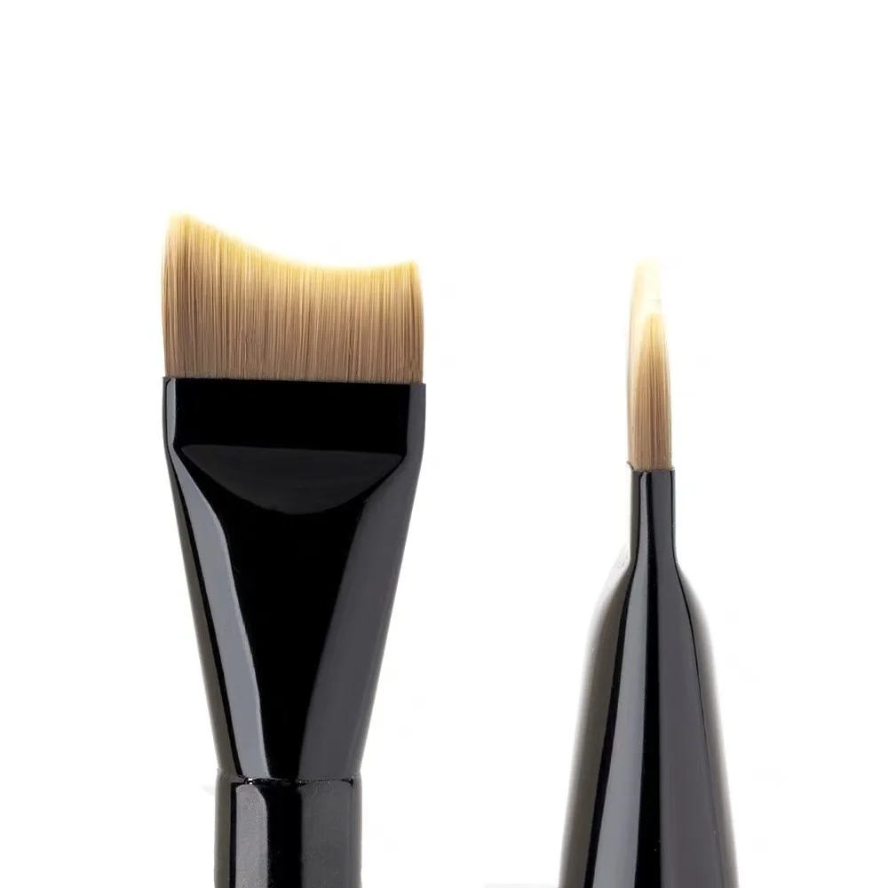 Upgraded Crescent Design Foundation Makeup Brush Ultra-thin Smooth Application Liquid Mask Spatula Makeup Brushes Beauty Tools 6