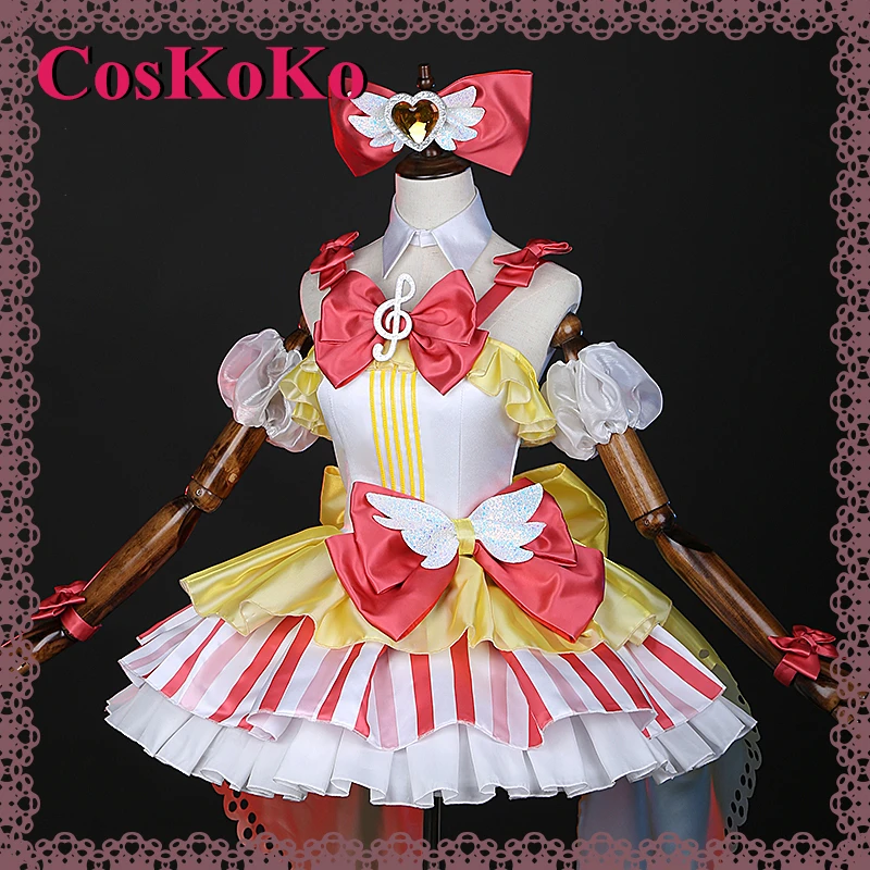 

CosKoKo Manaka Laala Cosplay Anime Pripara Costume Elegant Gorgeous Formal Dress Women Halloween Carnival Role Play Clothing