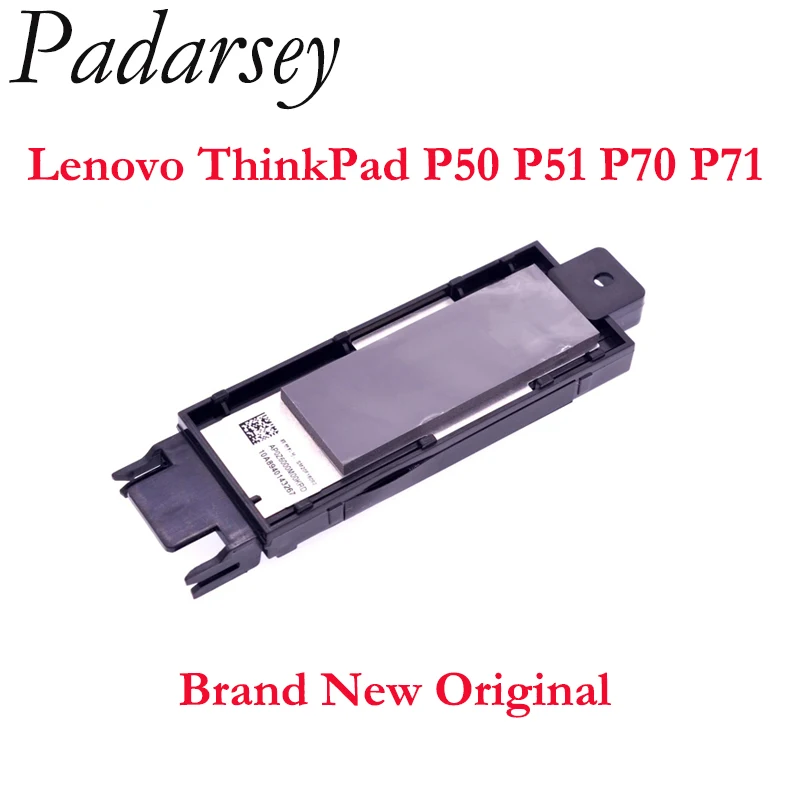 Новый бренд Nvme PCIe NGFF 2280 M.2 SSD лоток Caddy кронштейн крышка с радиатором для Lenovo ThinkPad P50