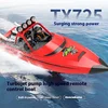 Tx725 2.4g High-Speed Boat Remote Control Jet Speedboat Electric Turbojet High-Horsepower Waterproof High-Speed Boat Toys Gifts 2