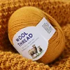 New Merino Merino Wool Australian Wool DIY Medium Coarse Wool Scarf Sweater Hand Knitted 3