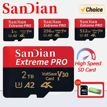 Tarjeta TF Original 128GB/1TB Clase 10 Alta Velocidad para Móviles y Cámaras