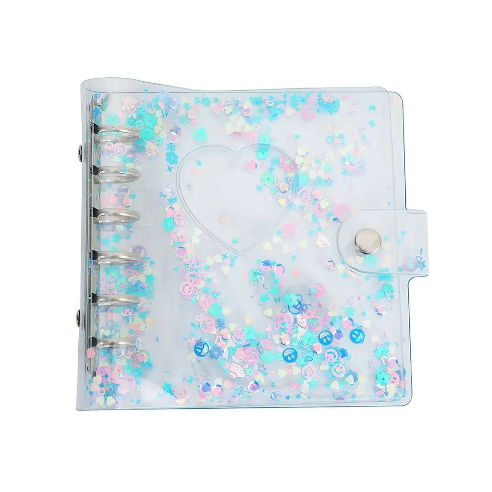 Sequin Glitter Mini 3/5 inches Photo Album Album PVC Photocard Holder Women ID Credit Card Holder Photocard Binder Name Card