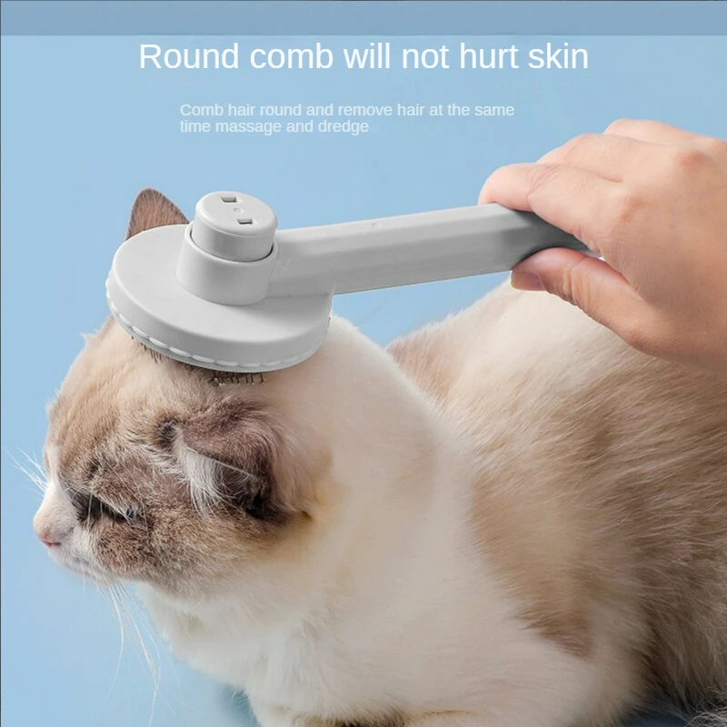 Cat Comb Pet Hair Removal Comb Cat Hair Brush Dog Comb Jerk Cat Hair