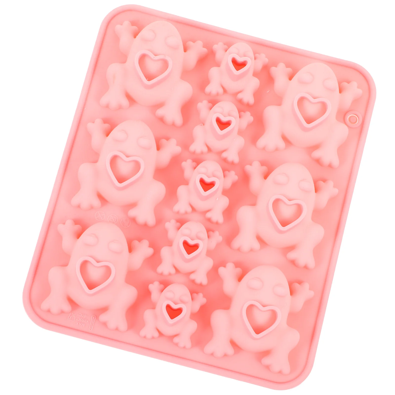 

Silicone Frog Chocolate Mold Candy Frog Shaped Mold DIY Cake Dessert Making Mold Baking Tool for Xmas Christmas Party Decoration