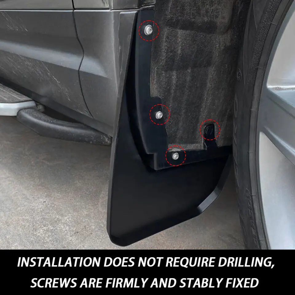 ランドローバーディフェンダー、マッドフラップ、スプラッシュガード